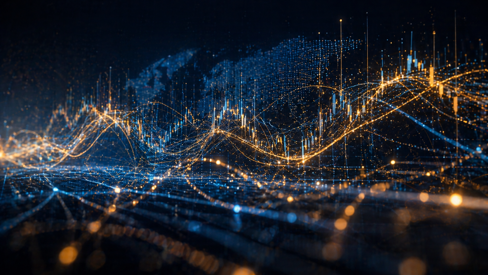 Analyst reviewing market intelligence